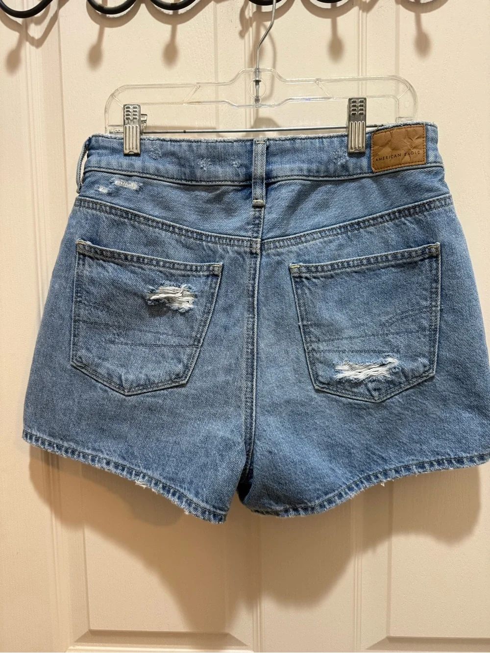 American Eagle Medium Blue Denim Skort Size 4